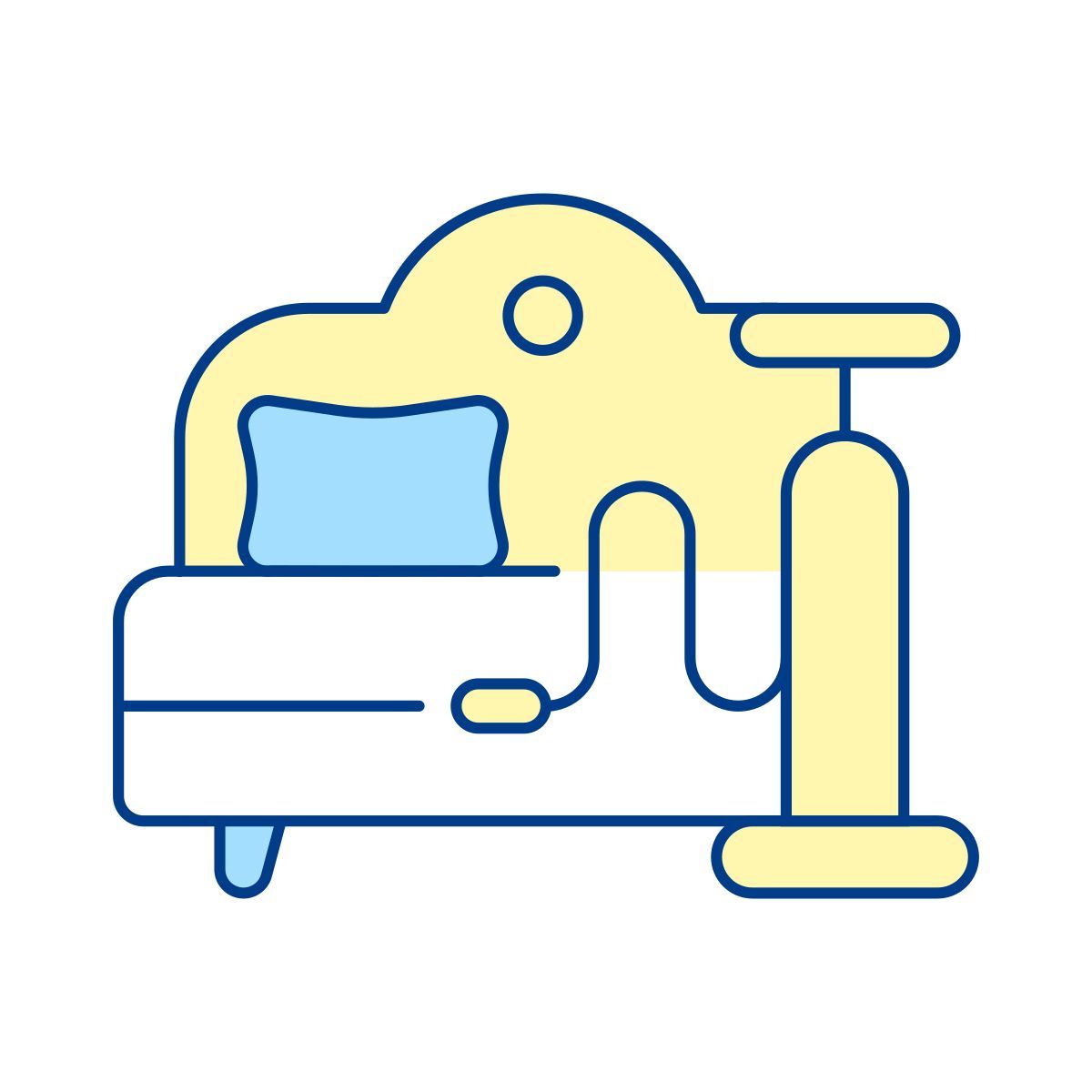 inflatable mattress icon
