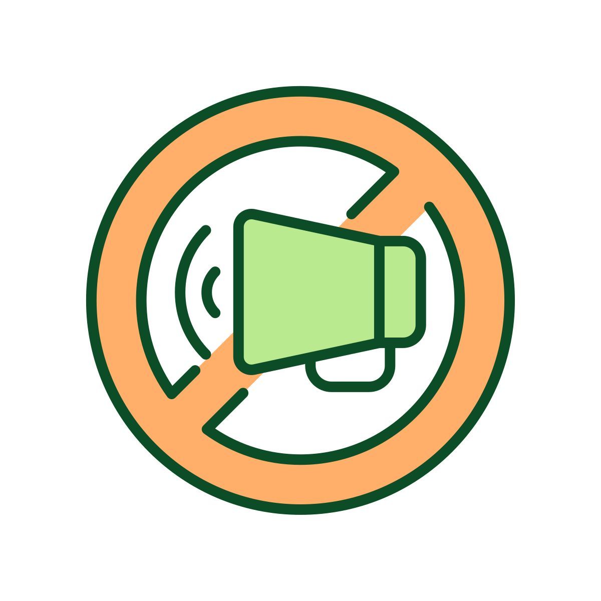 limitations on freedom of speech icon