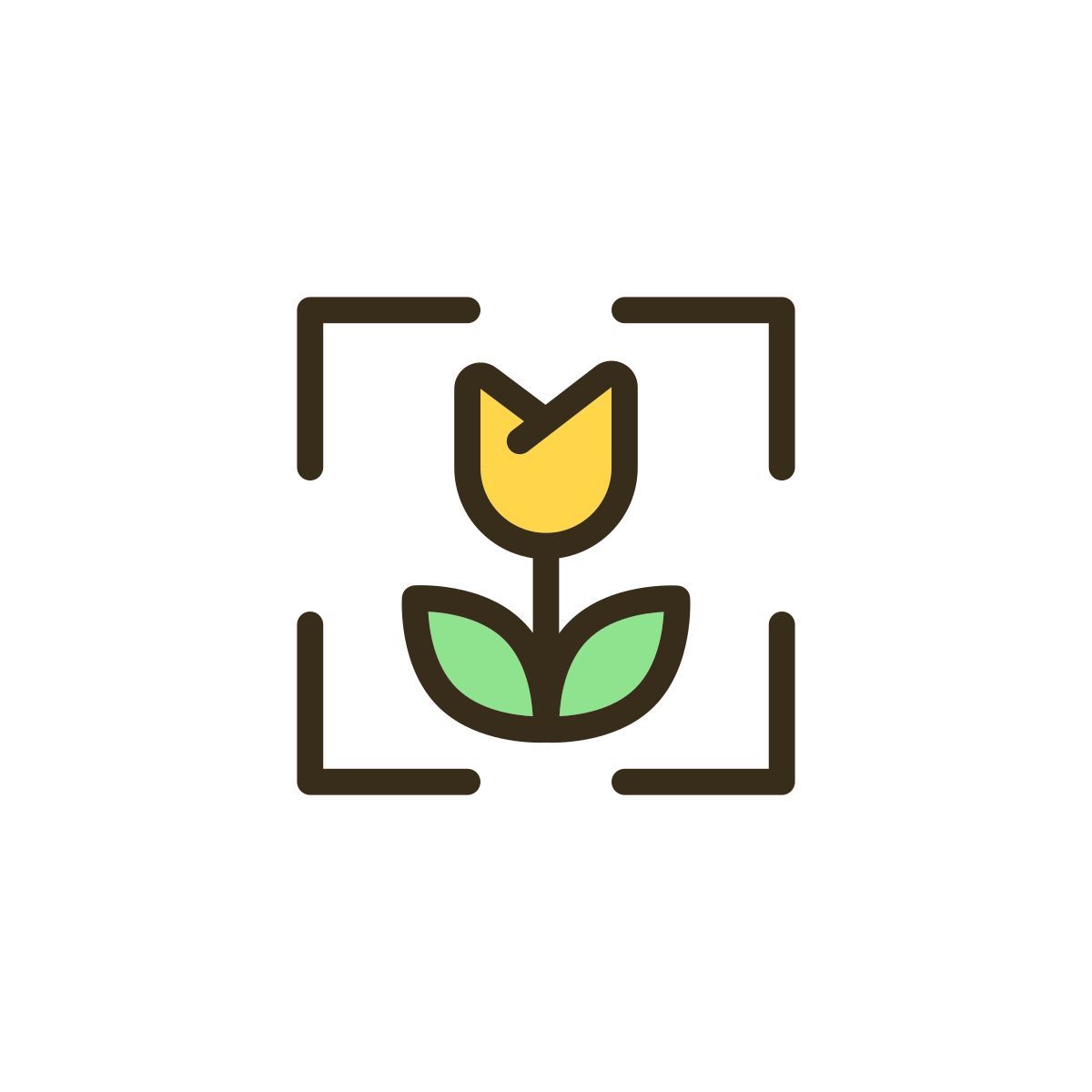 macro photo mode icon