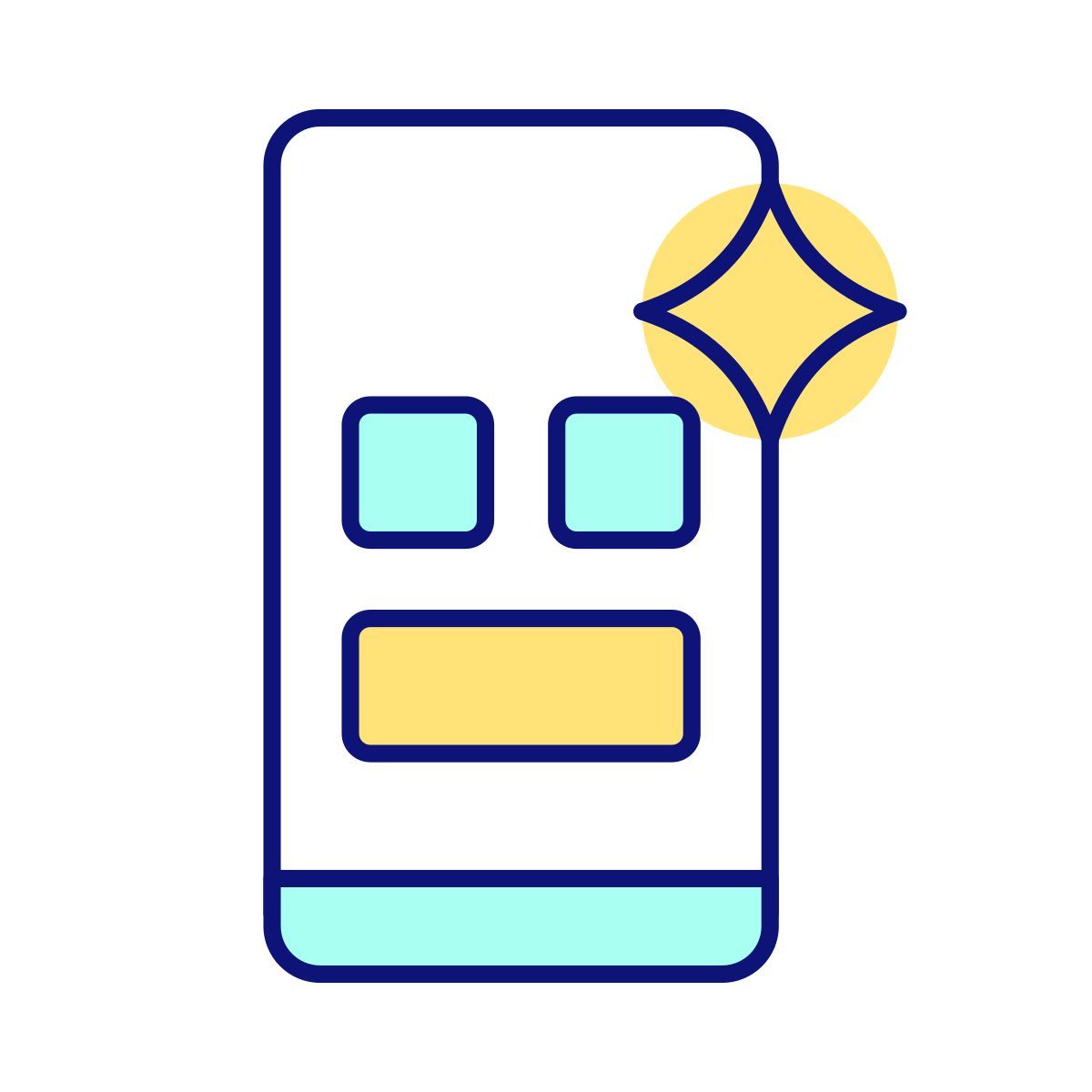 mobile application icon