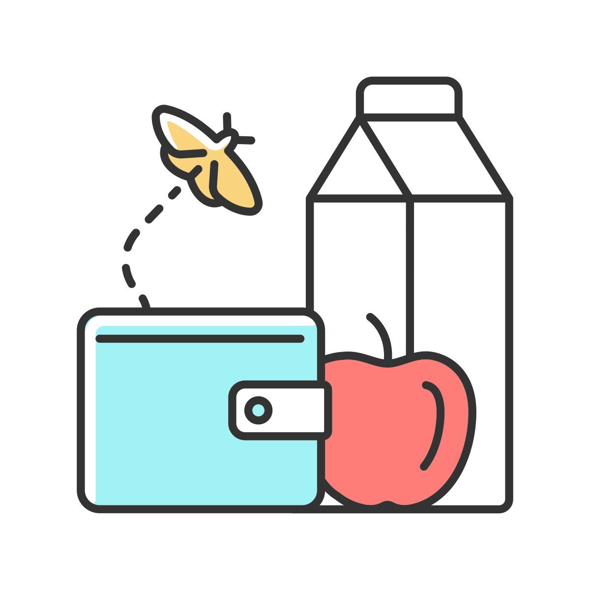 money for food icon