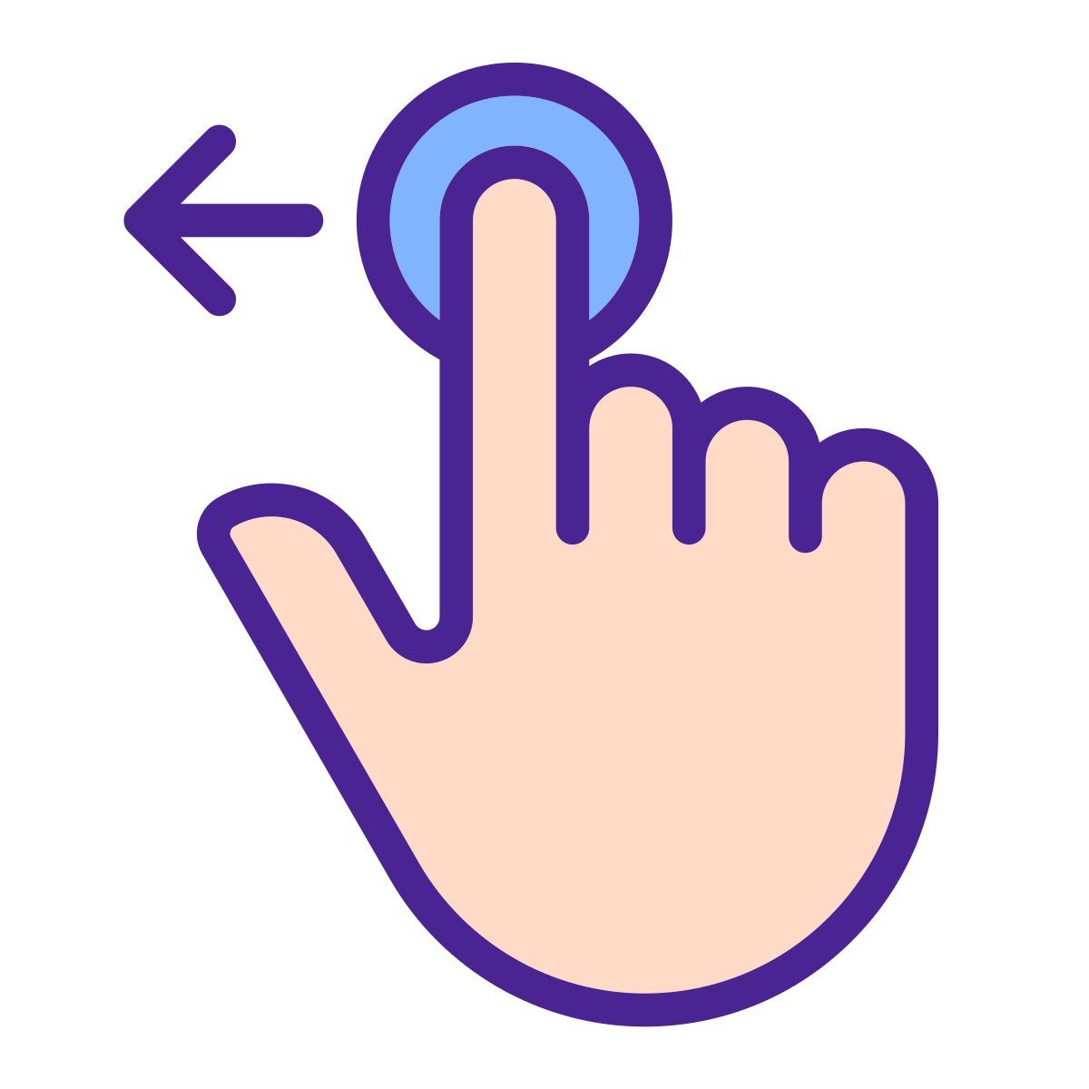 move to left icon