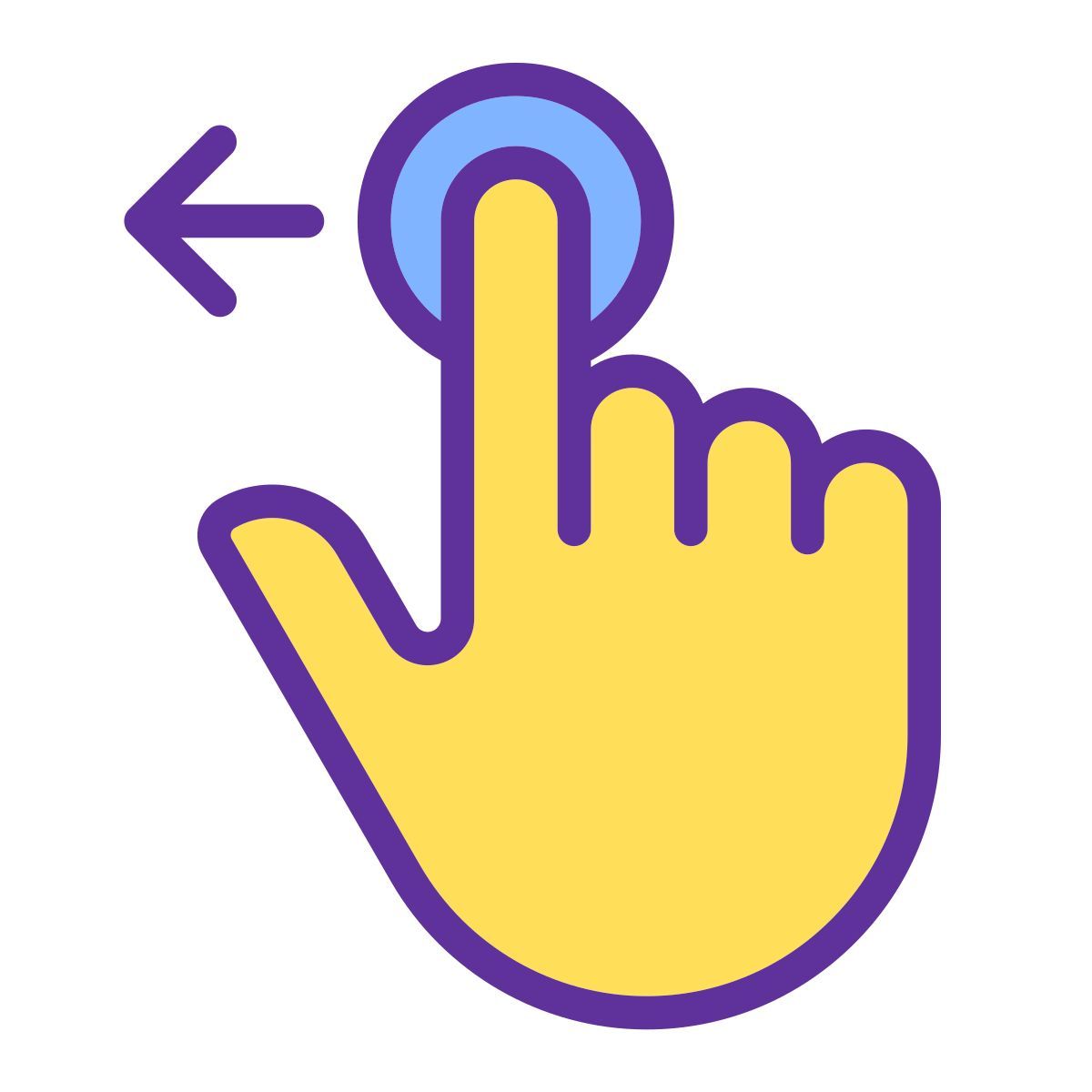Déplacer vers la gauche icon