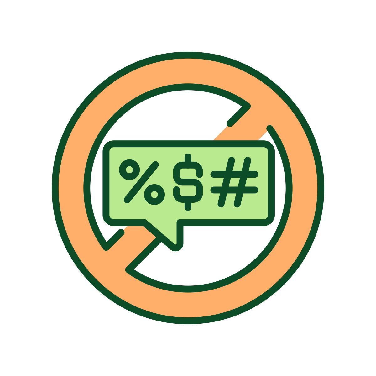 no violence icon