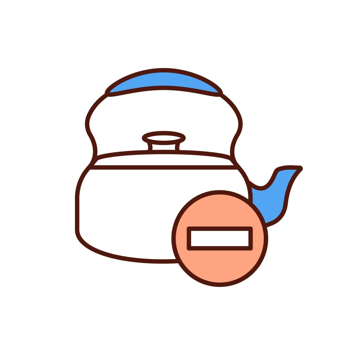 old kettle disposal icon