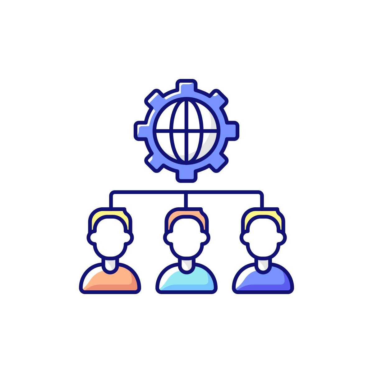 outsourcing icon