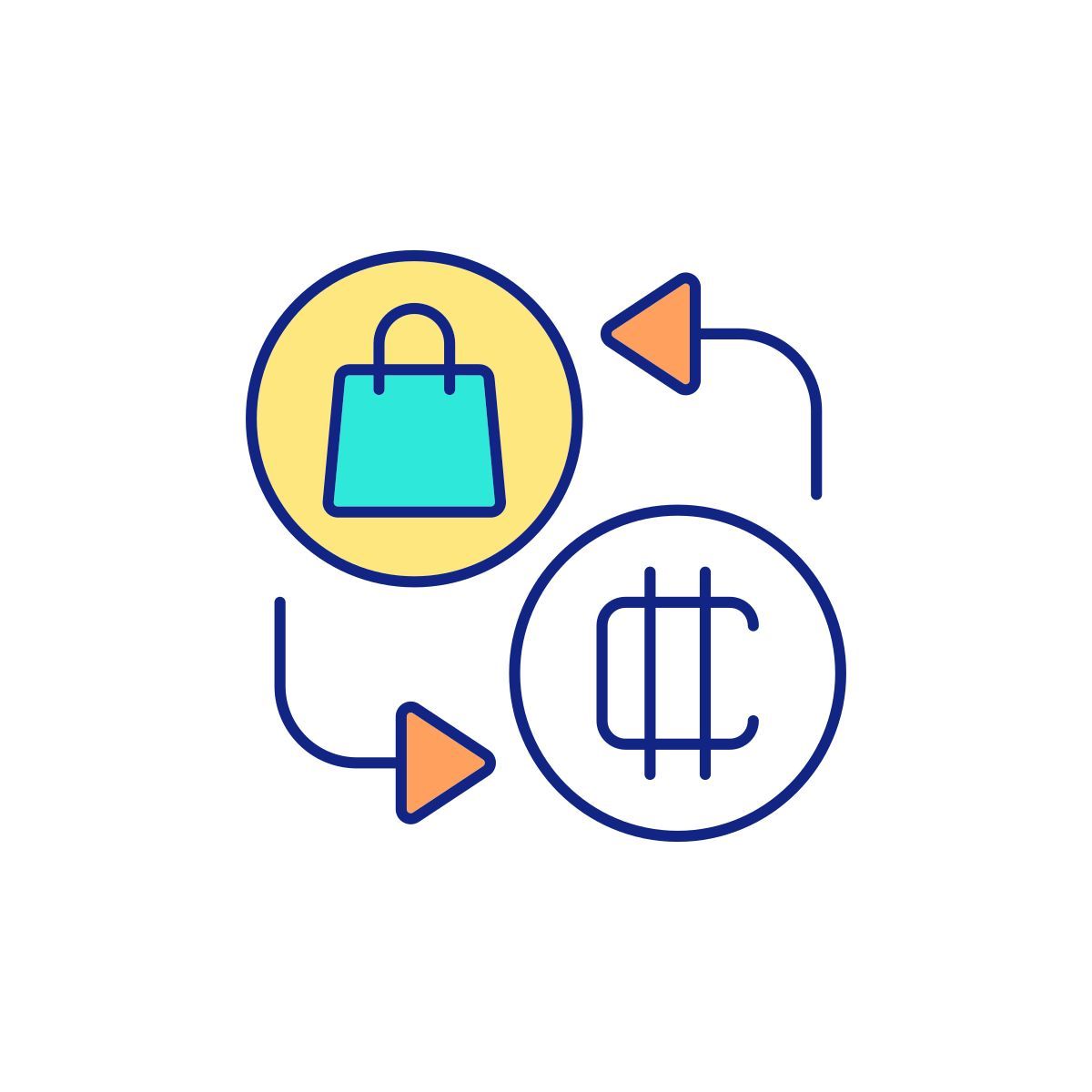 pay with cryptocurrency icon