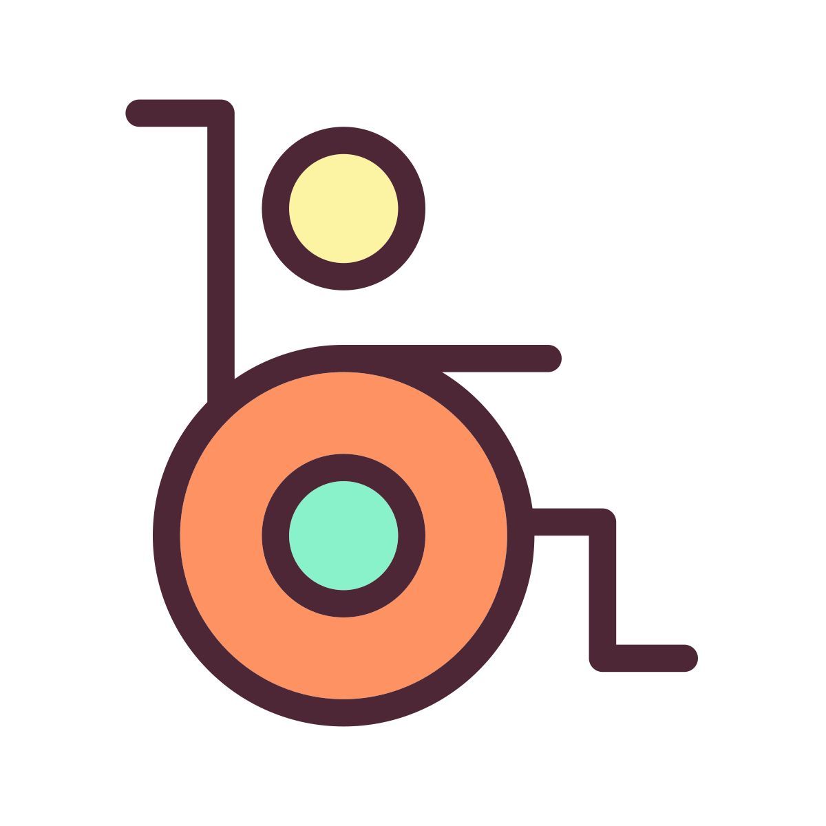 person with disability icon