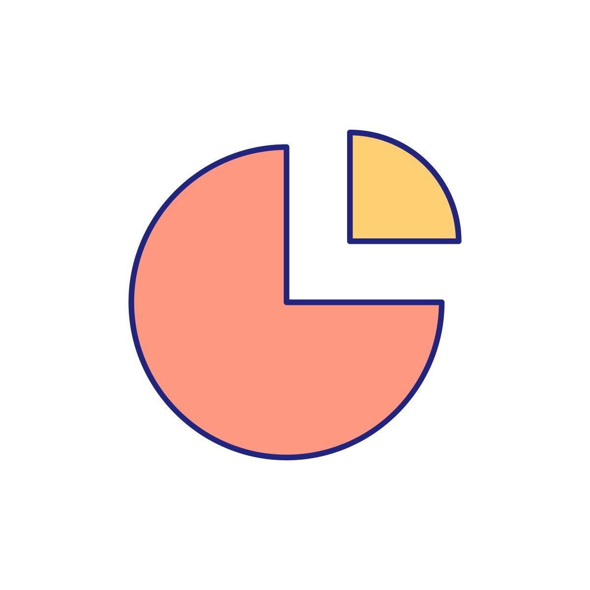 pie chart icon