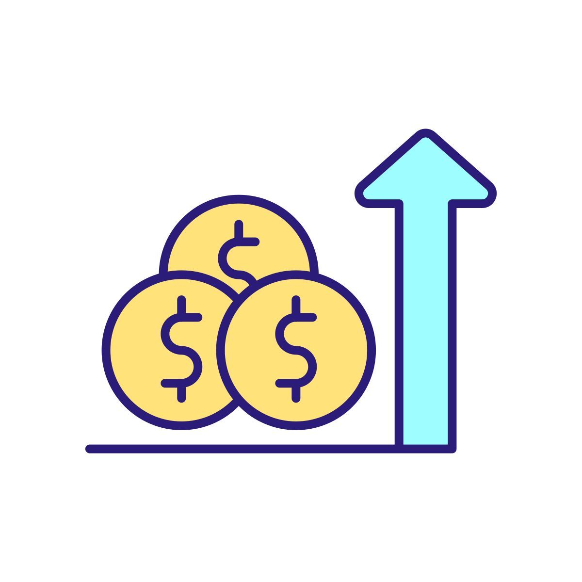 profit growth icon