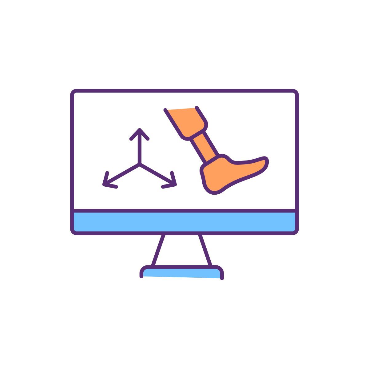prosthesis design icon