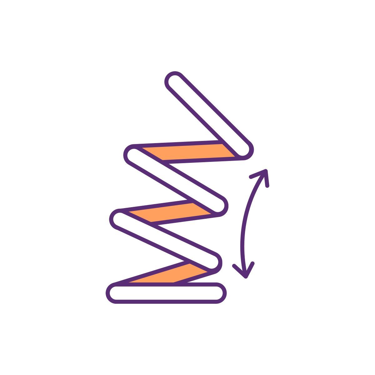 prosthetic running feet icon