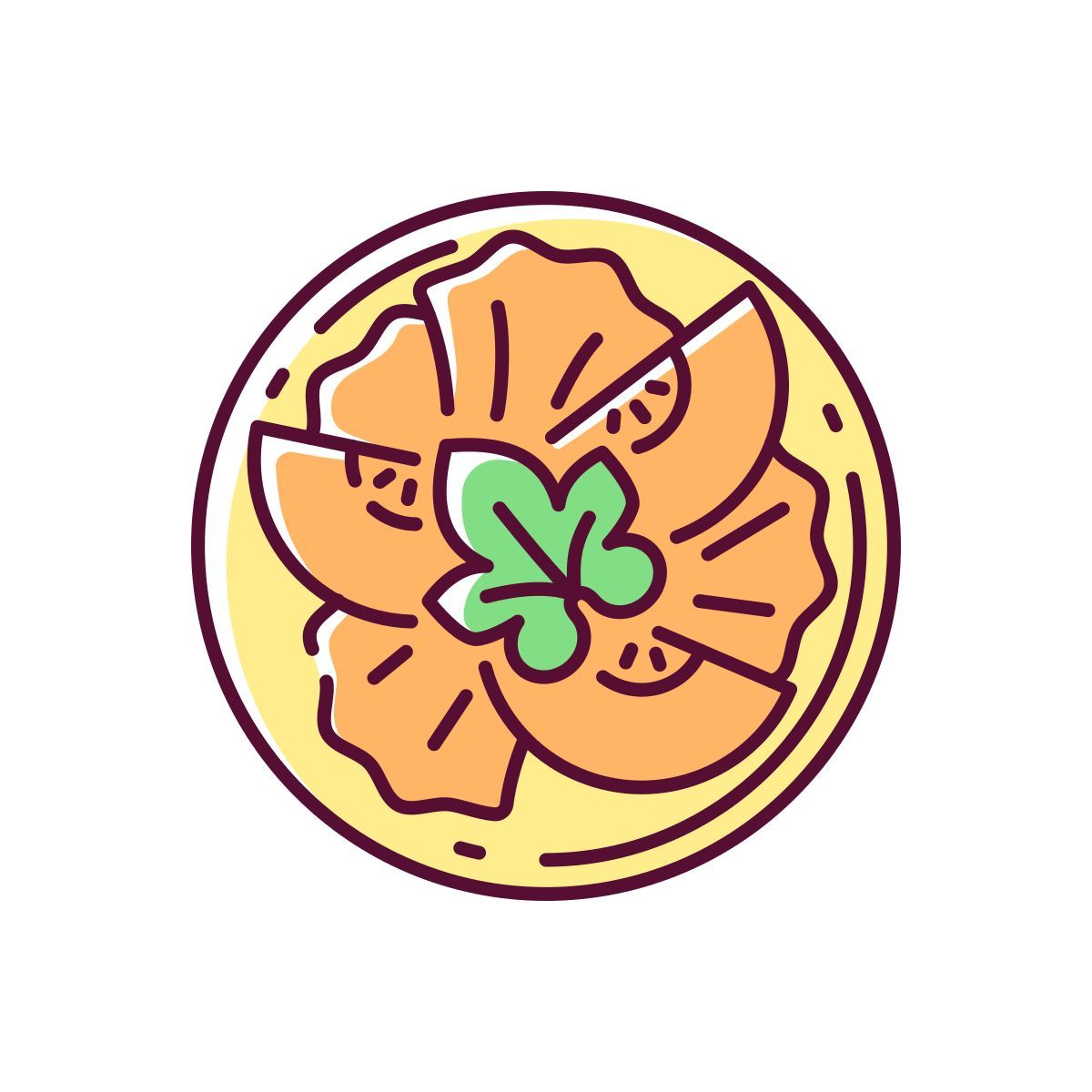 pumpkin salad icon