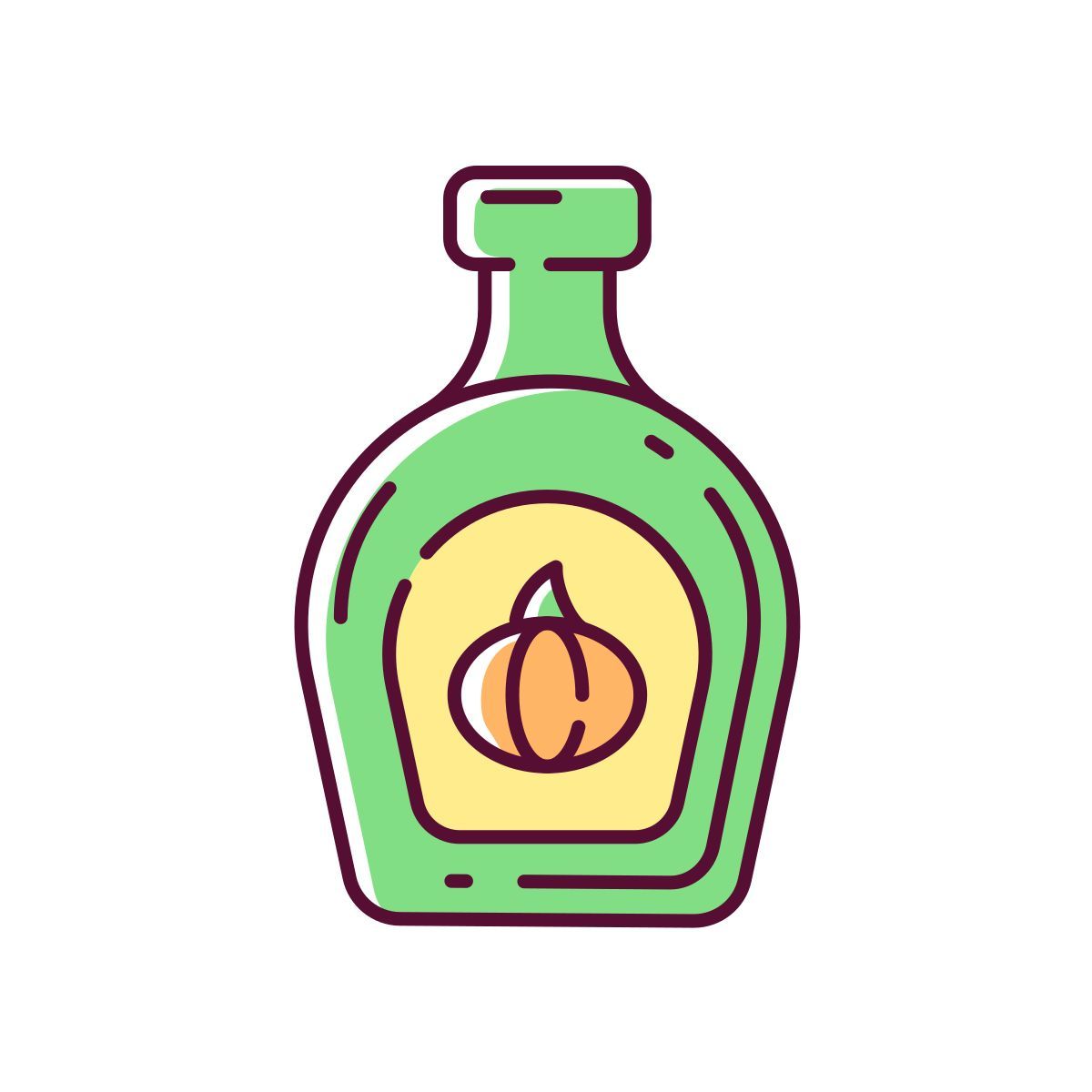 pumpkin syrup icon