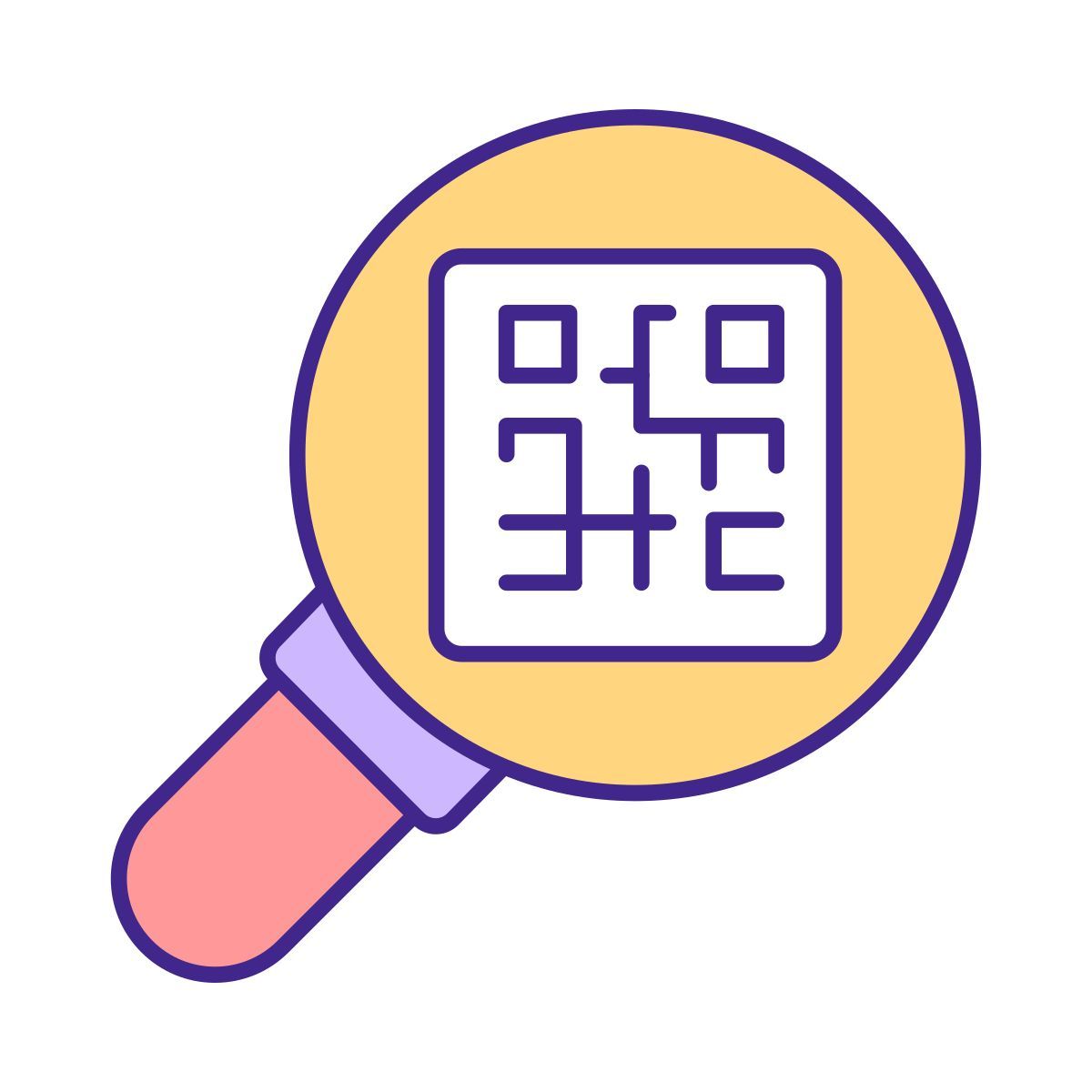 qr code scanning icon