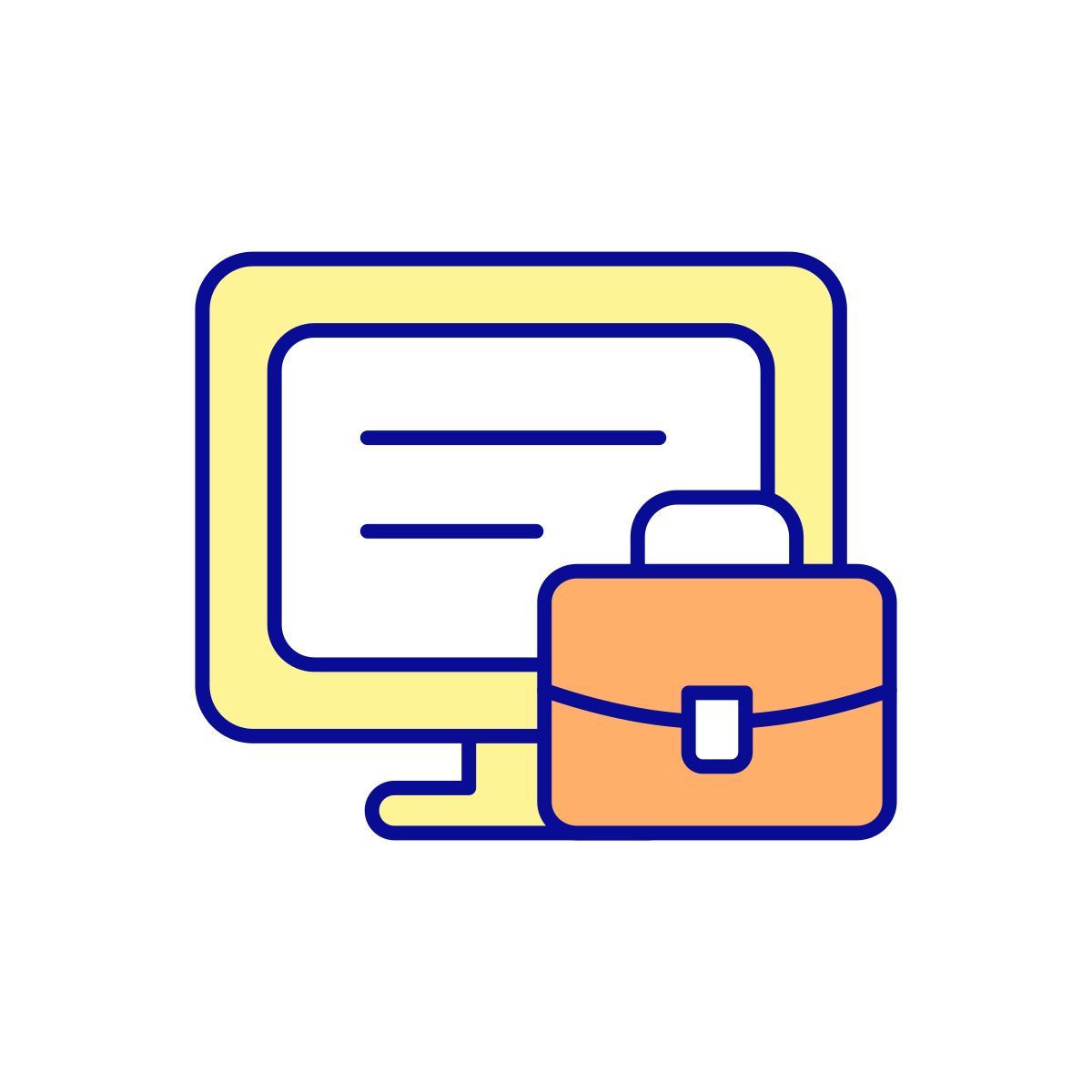 remote work icon
