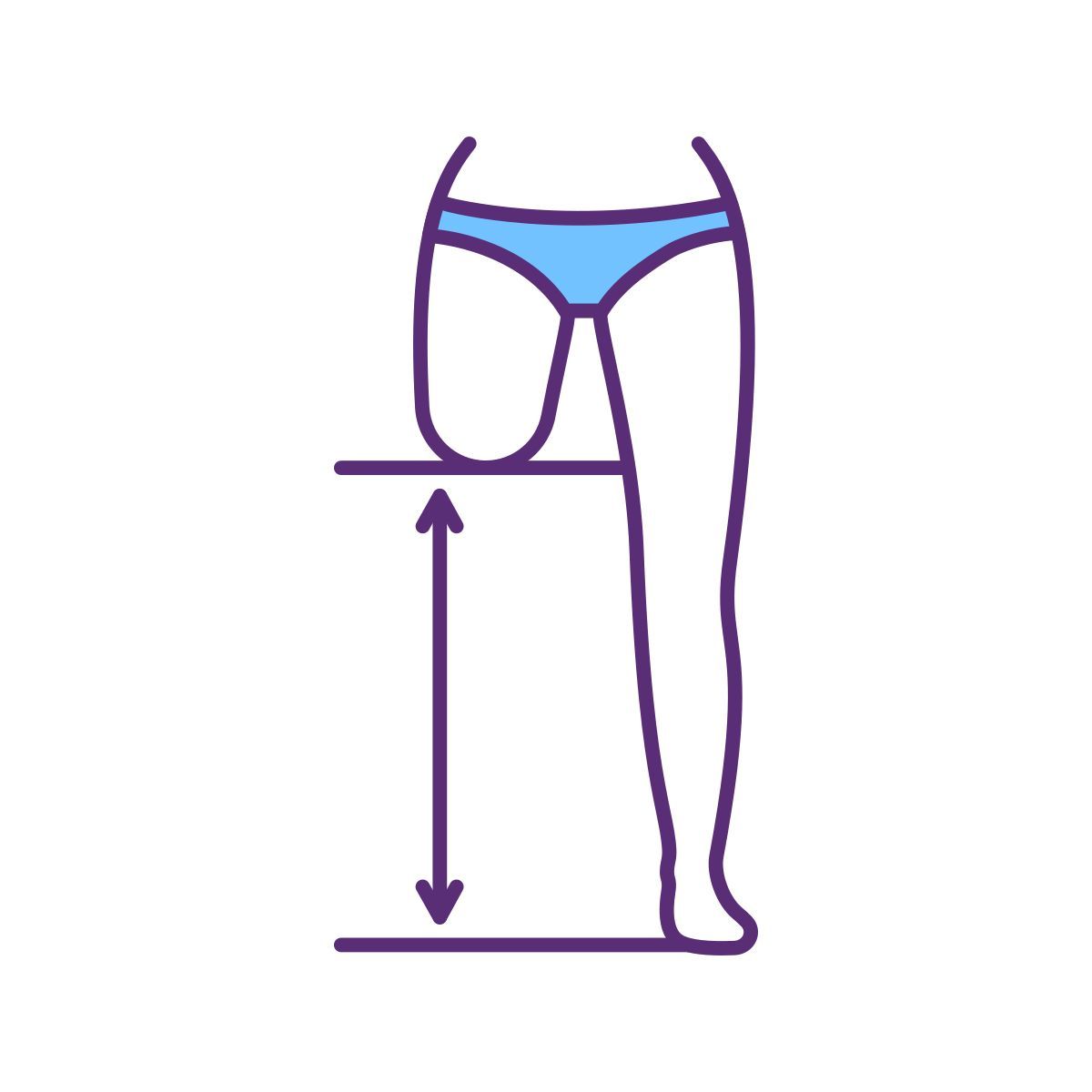 residual lower limb preparation for prosthesis icon