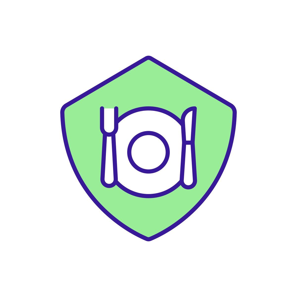 restaurant business protection icon