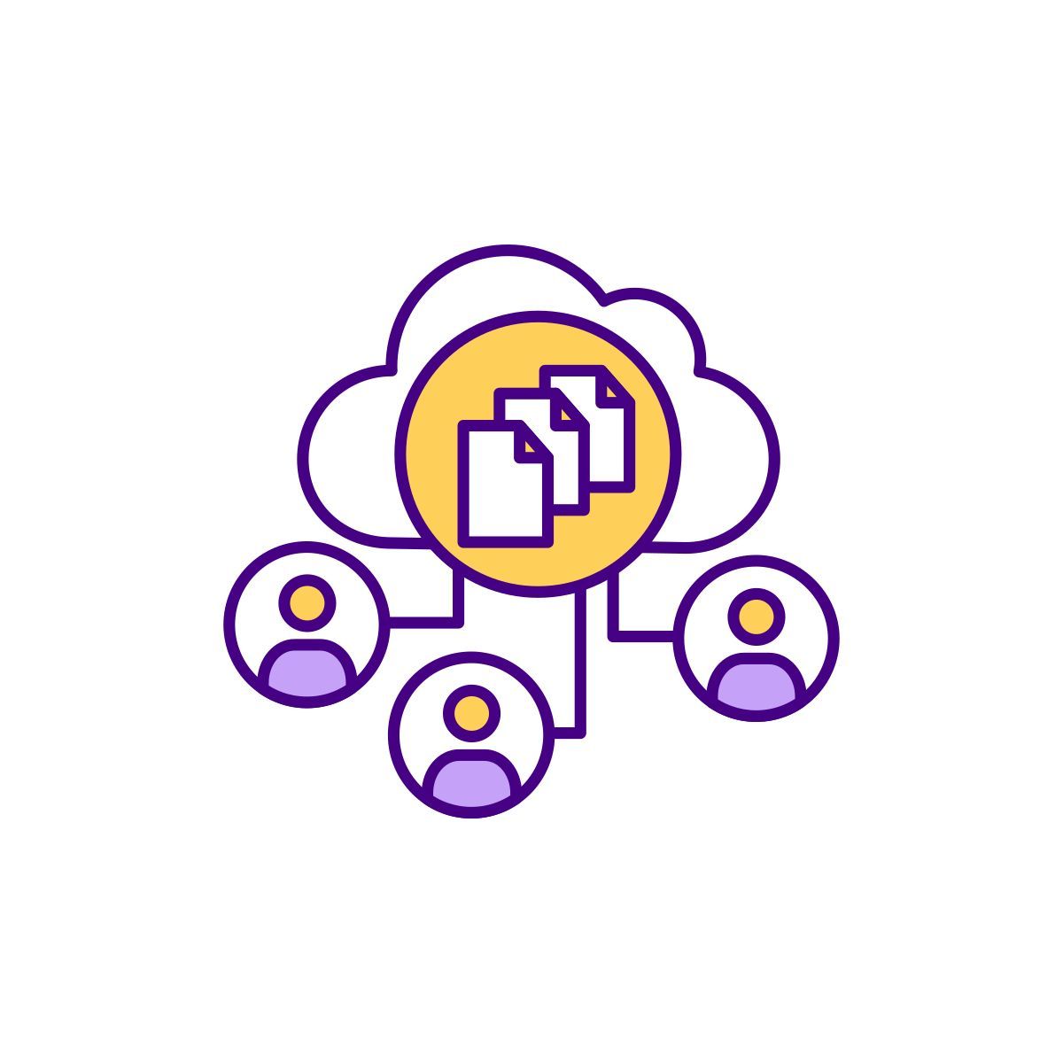 saas project management icon