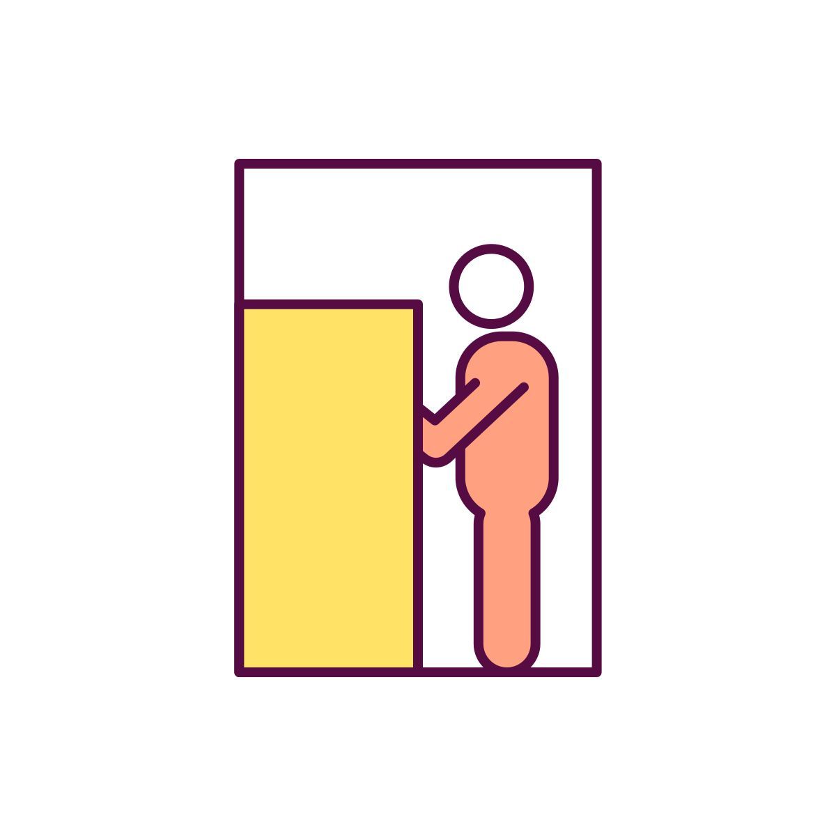 safety of bank customer icon