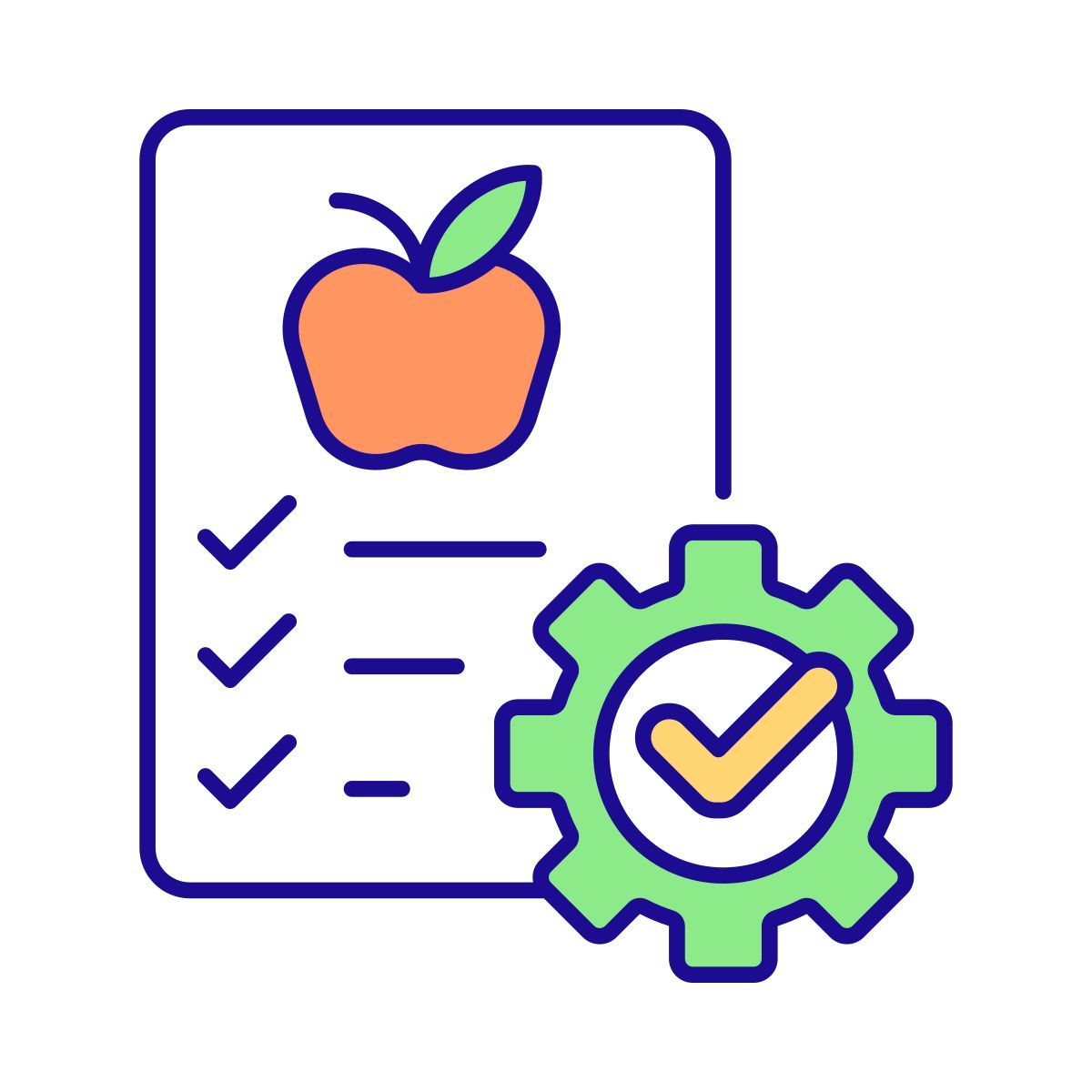 school breakfast program icon