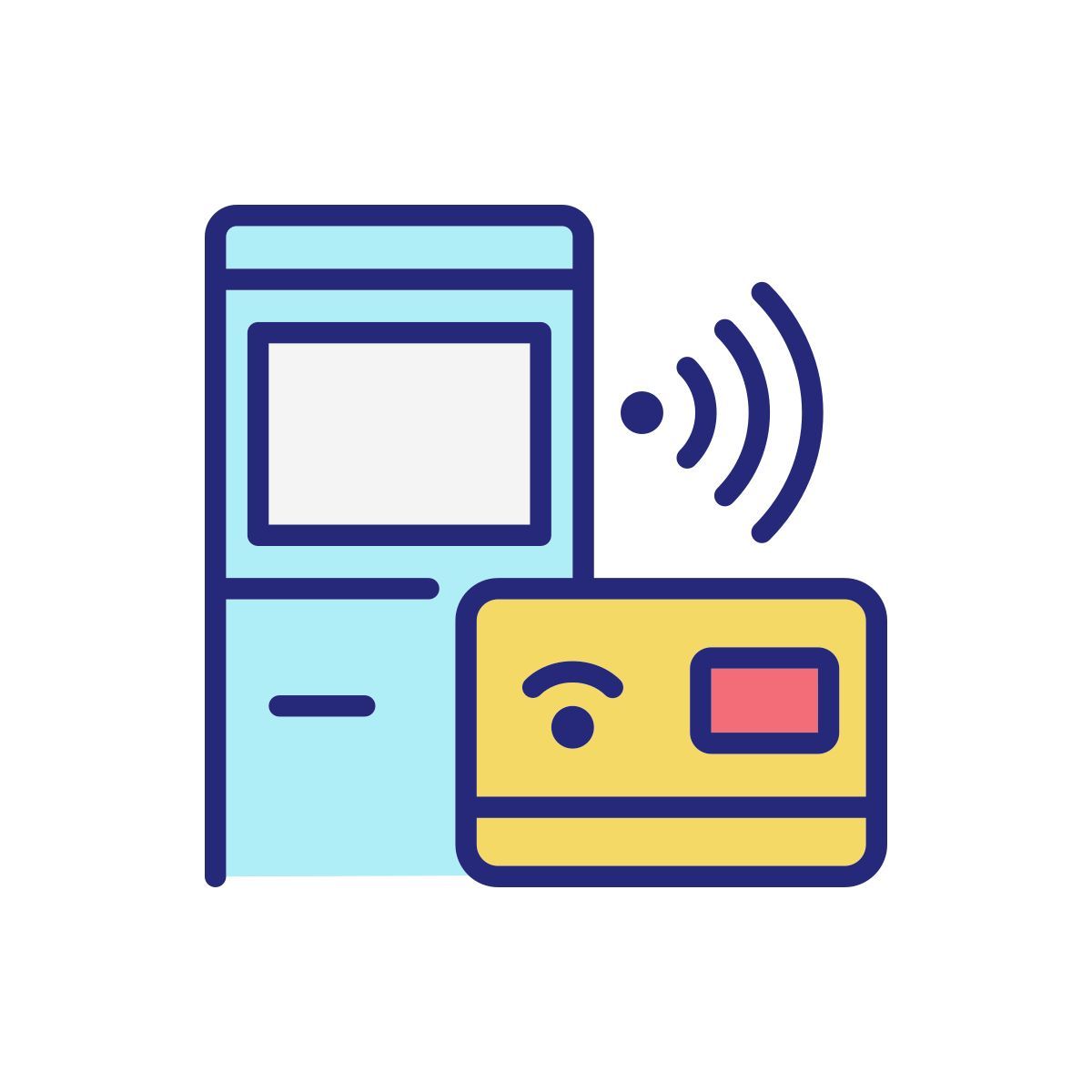 self checkout kiosk icon