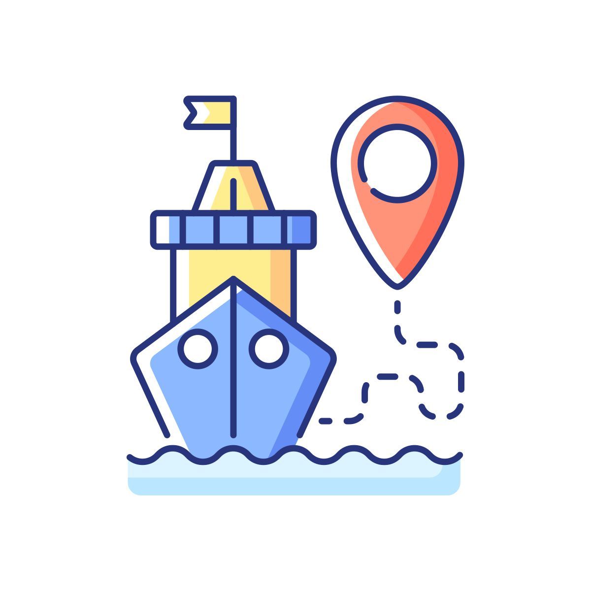 ship tracking icon