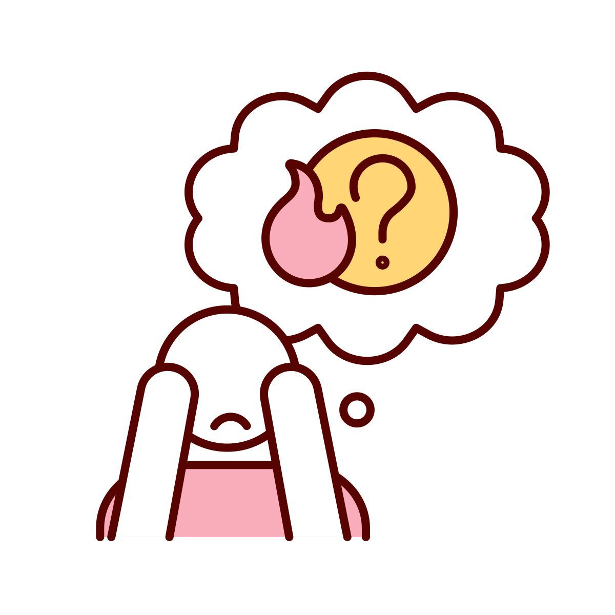 stress without reason icon