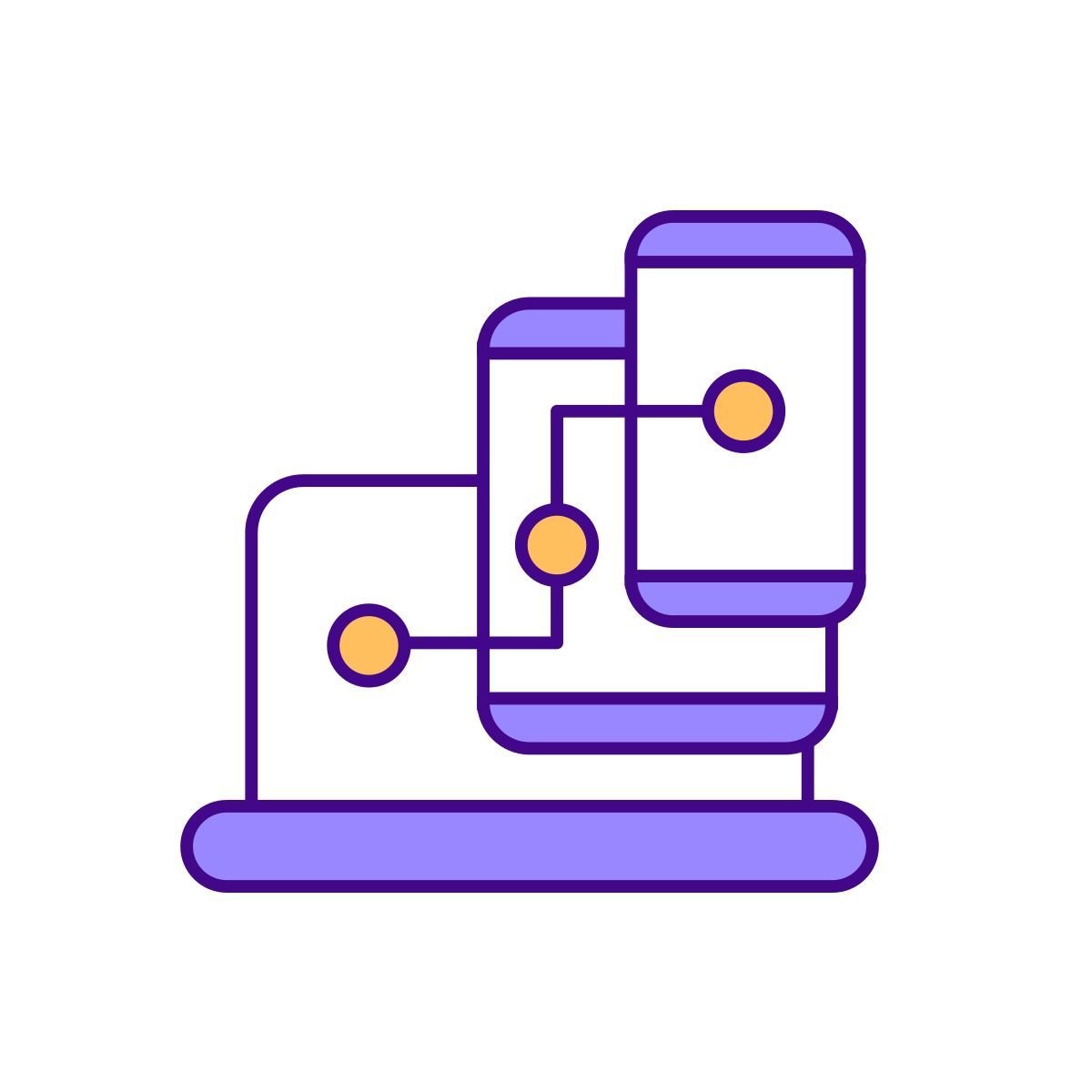 synchronize devices icon