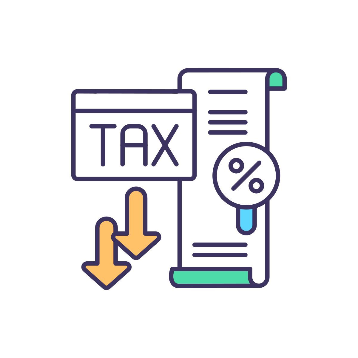 tax minimization icon