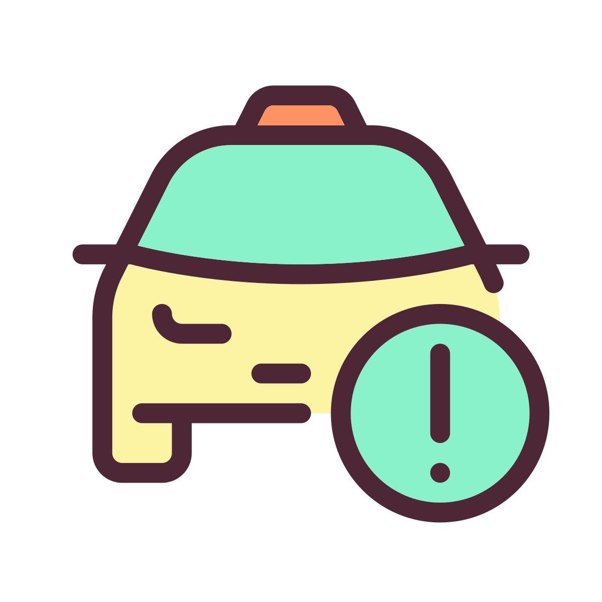 taxi service notification icon
