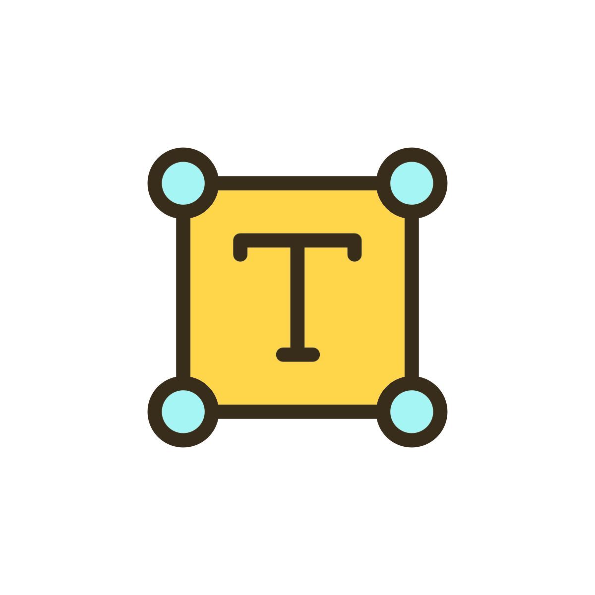text icon