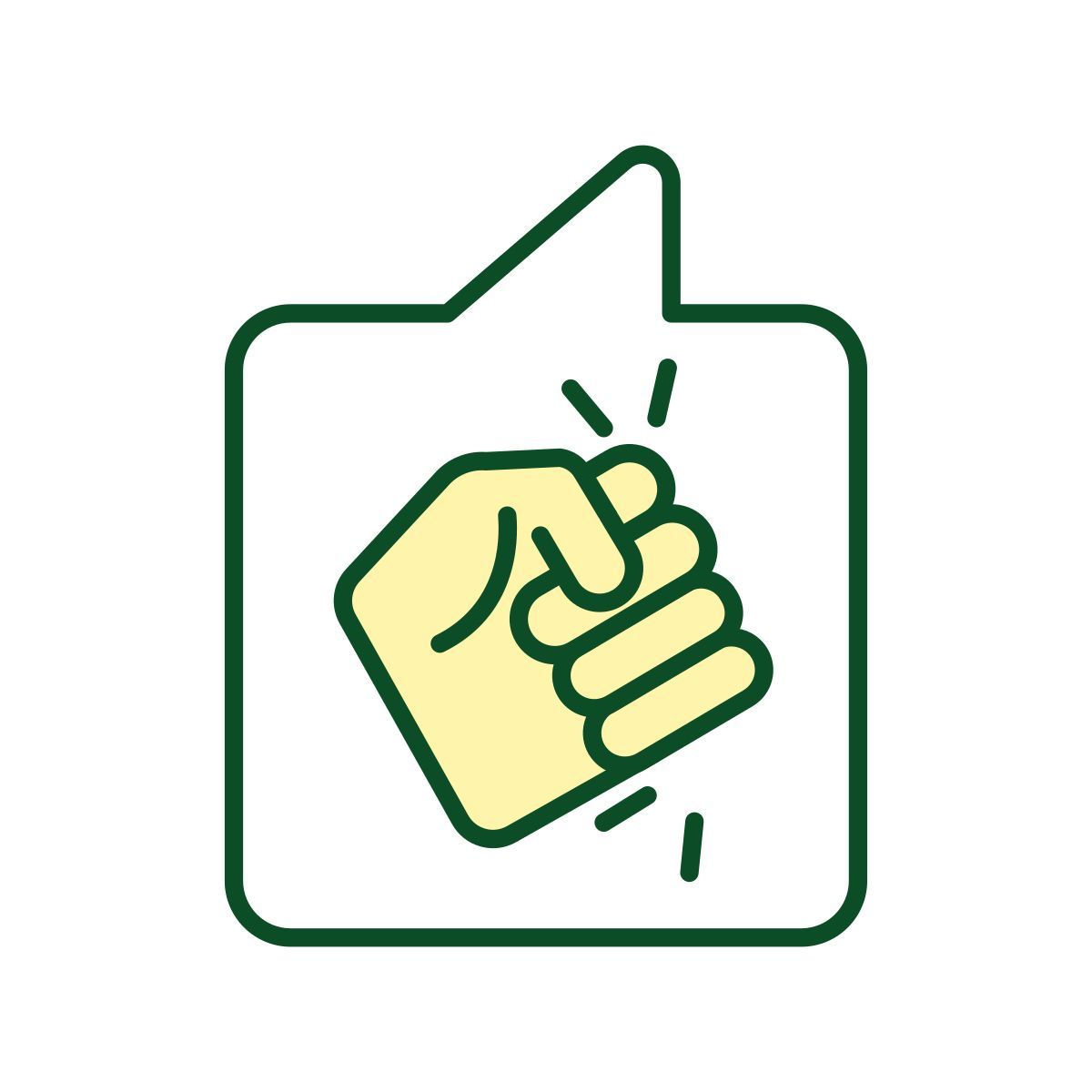 threatening icon