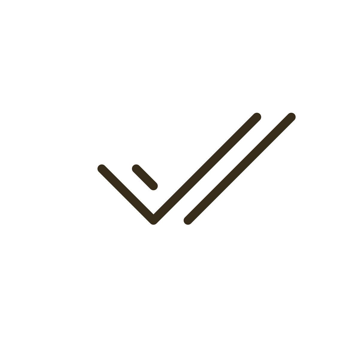 due segni di spunta icon