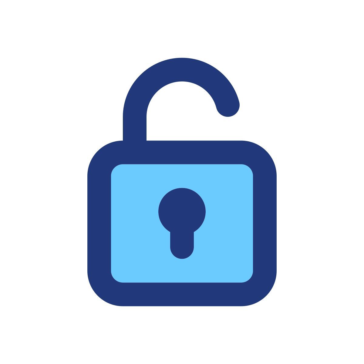 Cadenas déverrouillé icon
