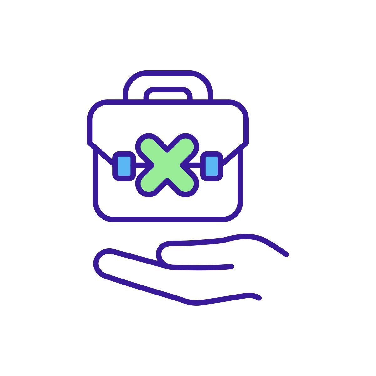 vaccination refusal icon