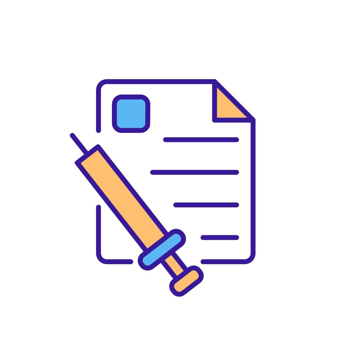 vaccination requirement icon