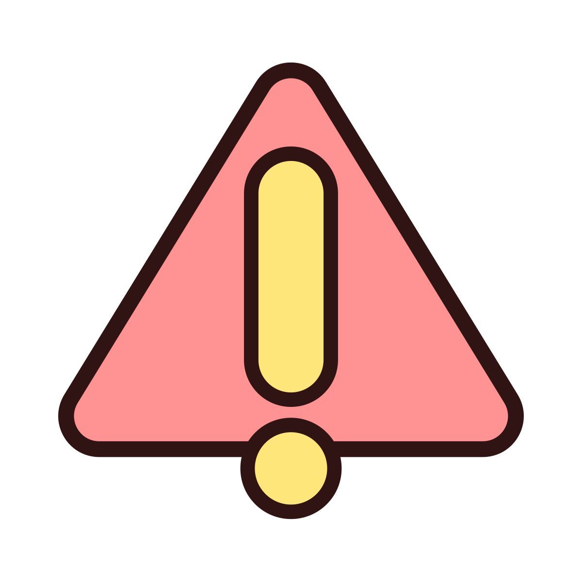 warning sign icon
