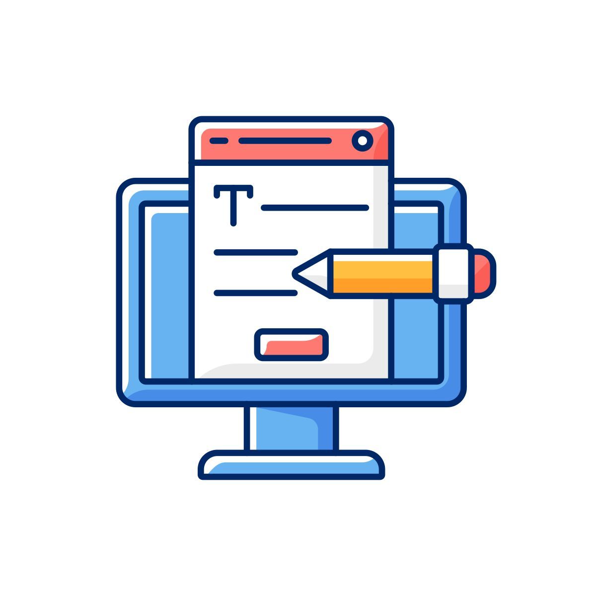 website content icon