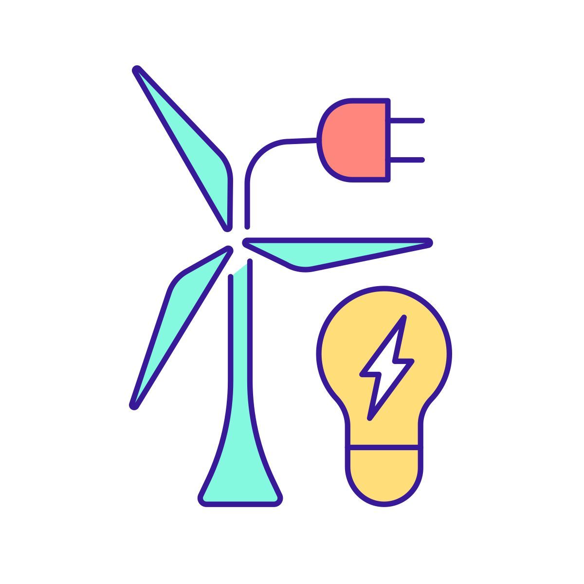 wind energy icon