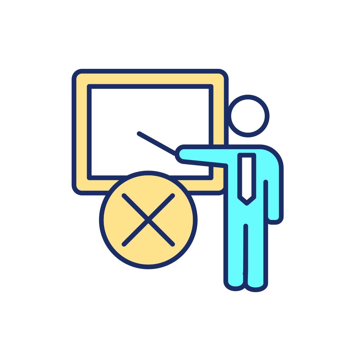 without explanation icon