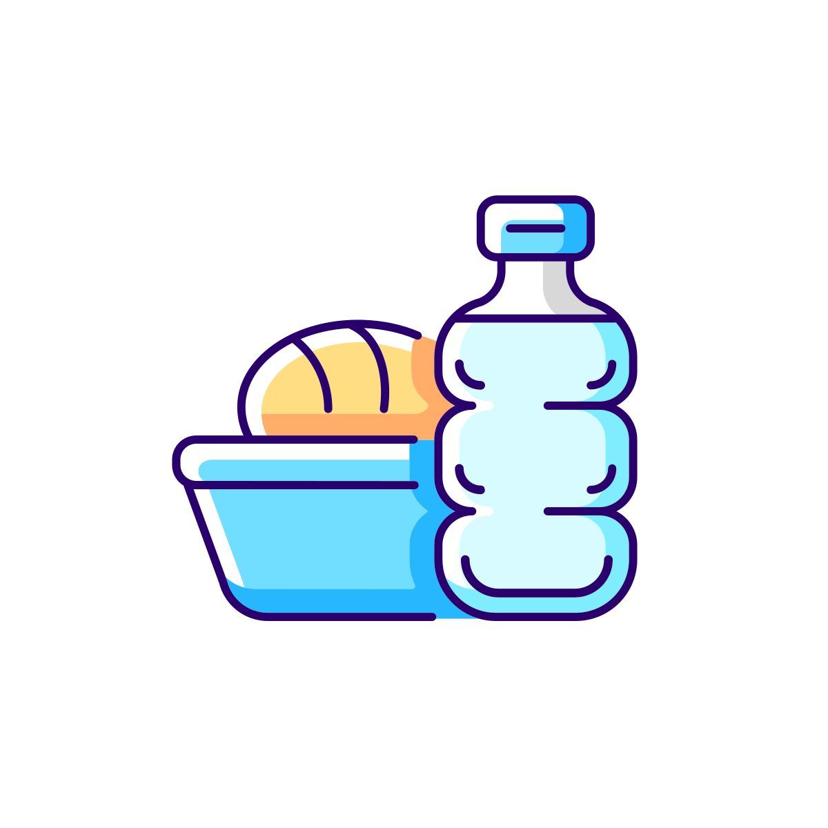 airplane food icon