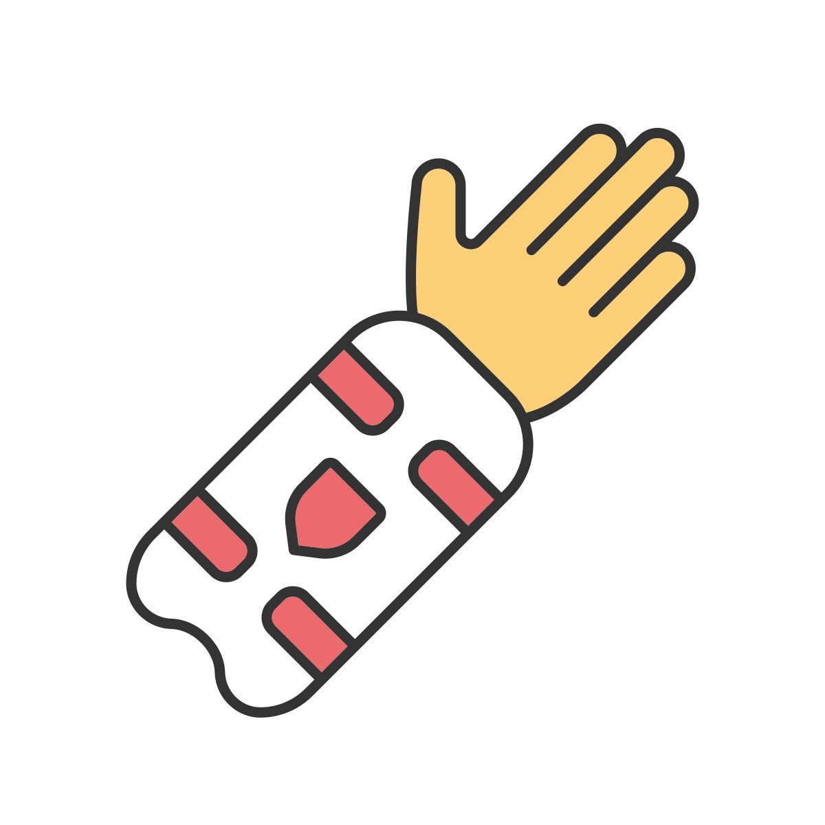 arm pad icon