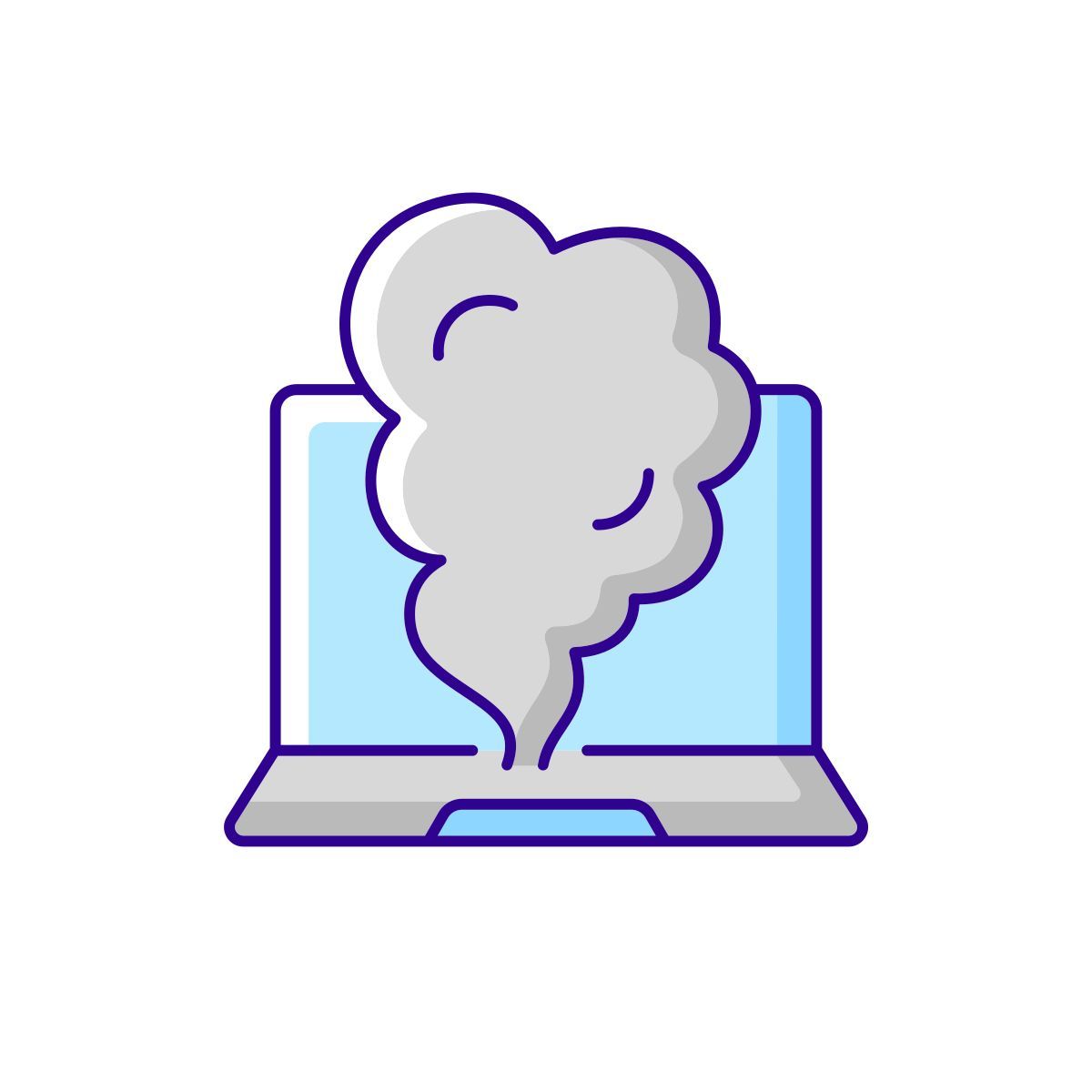 computer problem icon
