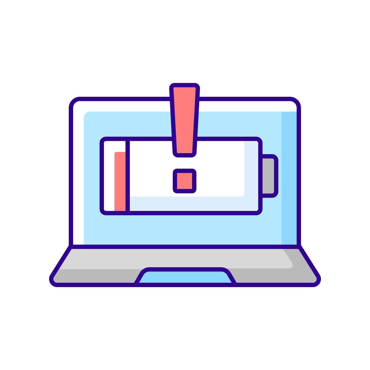 low battery icon