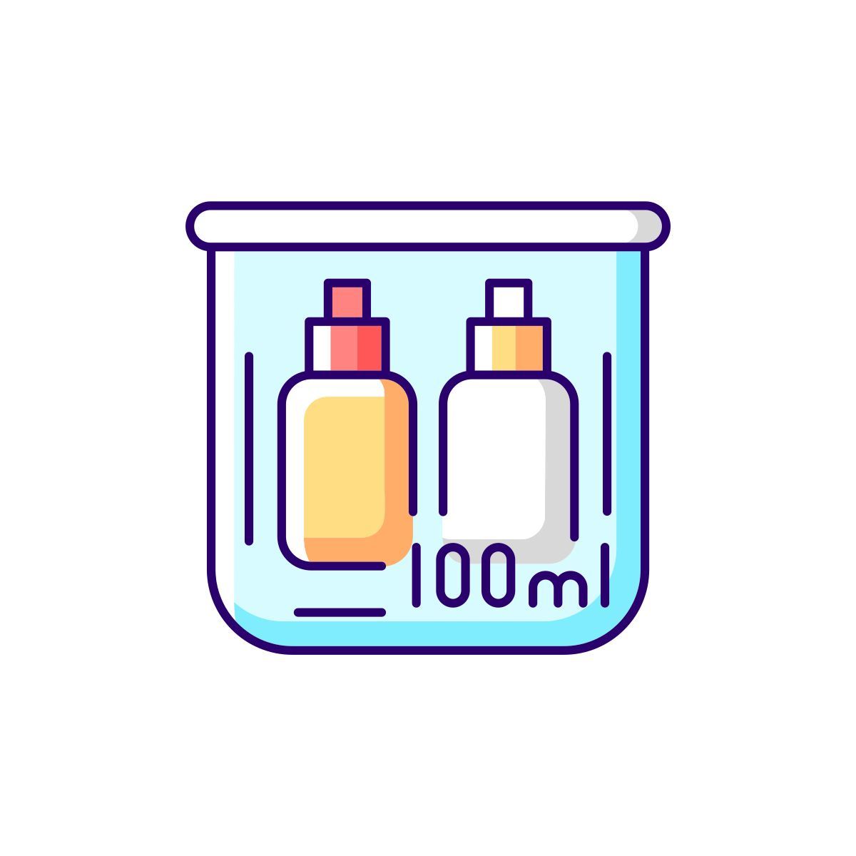 travel bottle icon