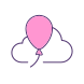 Pink Balloon icon
