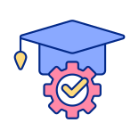 external Appropriate-Learning-Environment-microlearning-filled-color-icons-papa-vector icon