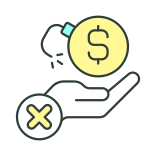 external Avoid-Impulse-Purchase-dealing-with-inflation-filled-color-icons-papa-vector icon