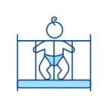 external Baby-mattress-and-spine-health-filled-color-icons-papa-vector icon